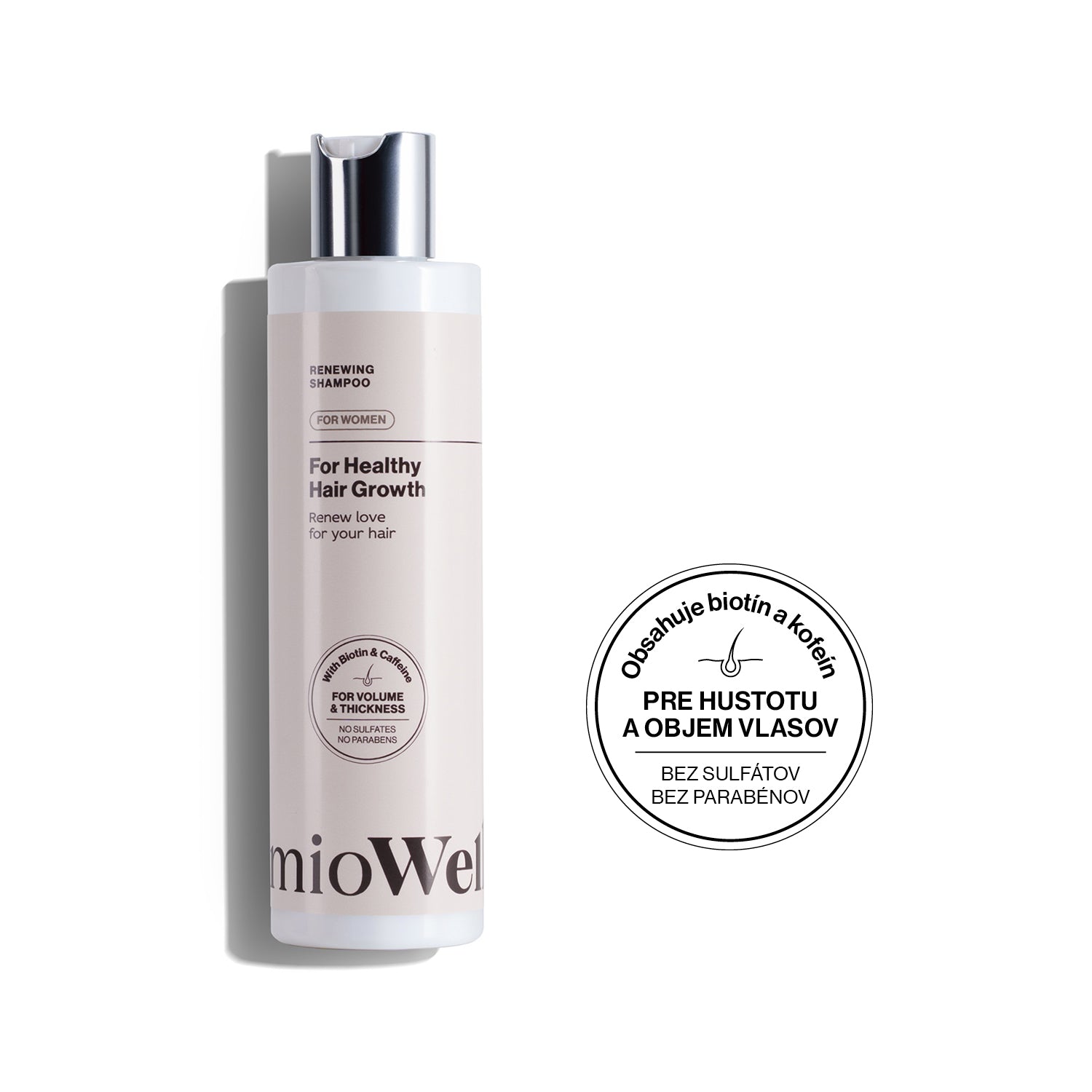 mioWell Sampon vékony szálú hajra nőknek 250ml