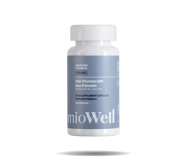 mioWell Hajhullás elleni vitaminok Saw Palmetto-val