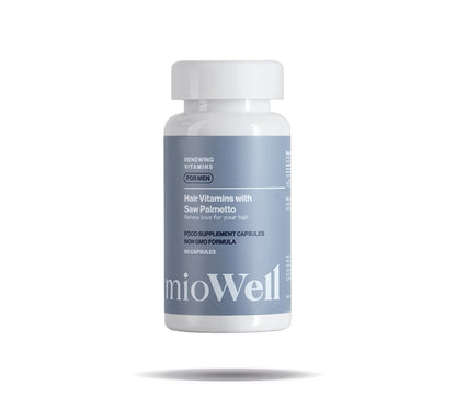 mioWell Hajhullás elleni vitaminok Saw Palmetto-val