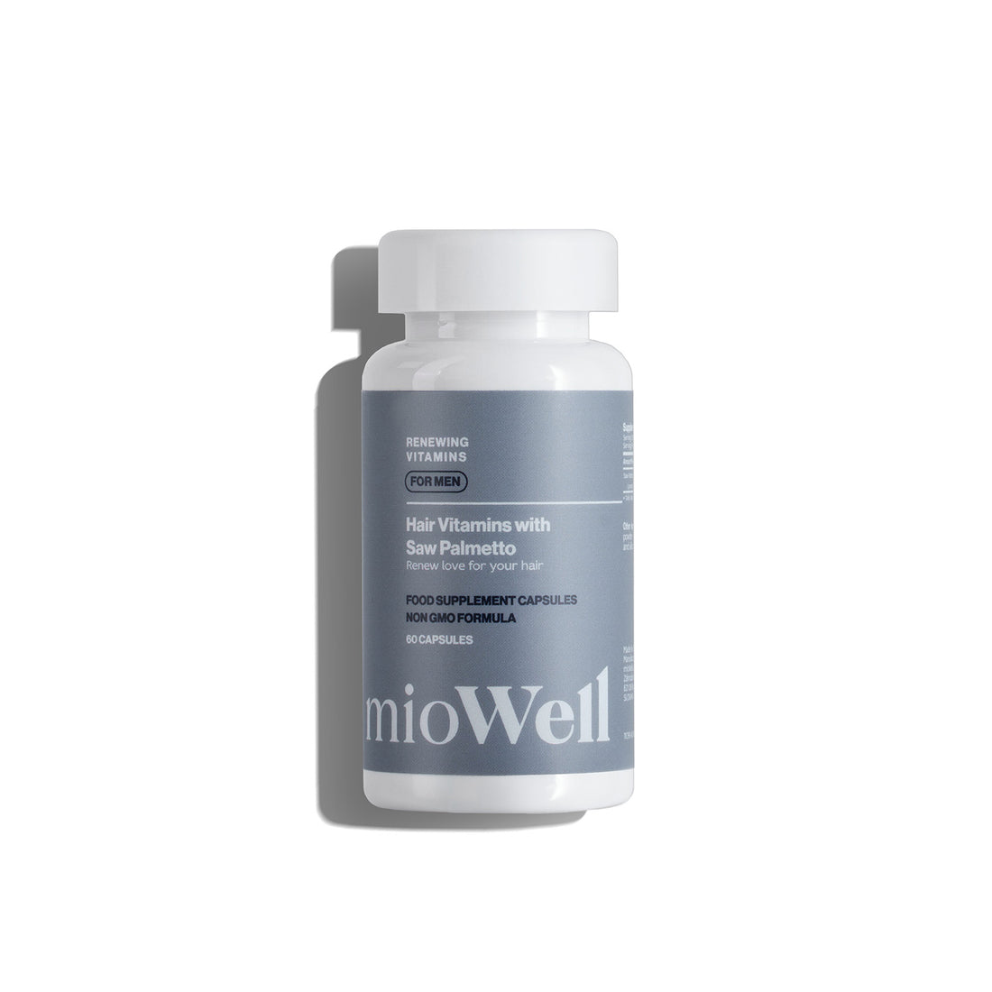 mioWell Hajhullás elleni vitaminok Saw Palmetto-val