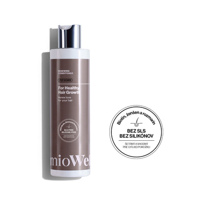 mioWell Kondicionáló vékony szálú hajra nőknek 250ml